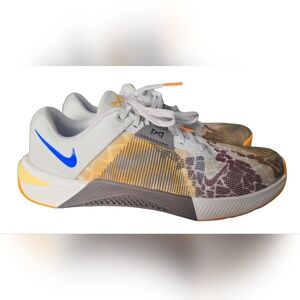 Men’s Nike Metcon 10 AMP Training Shoes-Light Bone/Cave Stone/Racer Blue Size 13